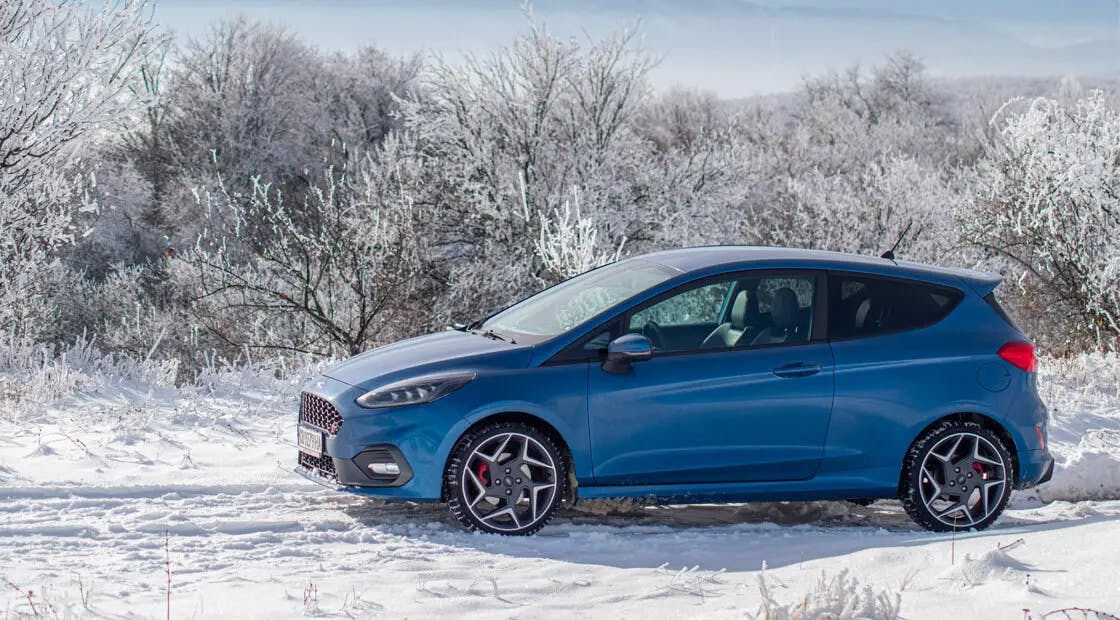 Ford Fiesta ST, Driving in Wintery Conditions